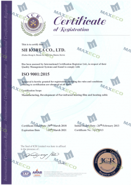 7_sh-korea_iso9001-(2018) | Naše certifikáty