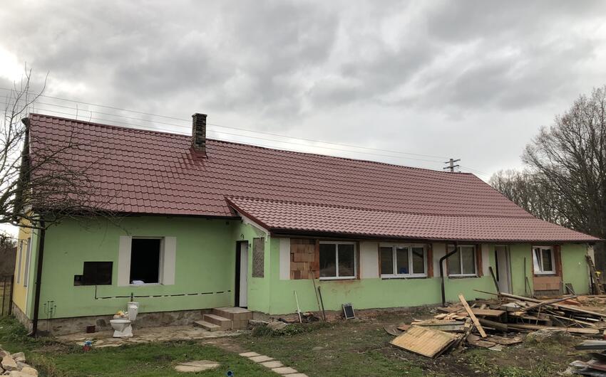 Rekonstrukce rodinného domu v Nových Hradech