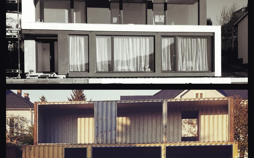 Containerhaus, neu gebaut 3+kk